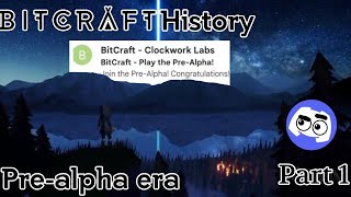 The Pre Alpha Eras beginning  Bitcraft history [upl. by Chamberlain]