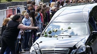 GermanwingsAbsturz Opfer nach Haltern am See überführt [upl. by Idnir326]