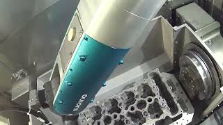 High Pressure Water Jet Deburring Handles Hard to Reach Burrs  Sugino Corp [upl. by Joash]