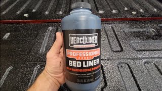 Hurculiner Professional bed liner is finally in Lets talk about it [upl. by Bilak909]