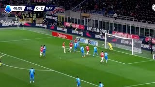 Alvaro Morata Goal Disallowed Ac Milan vs Napoli 02 All Goals Results And Extended Highlights [upl. by Perusse]