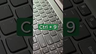 Excel Shortcut Keys  How to Hide Rows in Excel  Windows 11  10 [upl. by Chirlin]