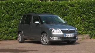 Essai Skoda Roomster [upl. by Kier]