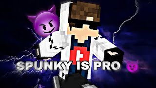 SpunkyInsaan20 Says He Is Noob BUT😈 [upl. by Eenahpets]