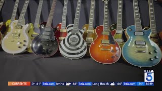 Thousands of fake Gibson guitars seized by Customs Enforcement [upl. by Attiuqahs]