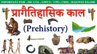 Prehistoryप्रागैतिहासिक in hindi  ancient history  Stone Age Bronze Age Iron Age Lecture 1 [upl. by Barcus745]