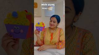 Mini Vlog 41😍Homemade CupCake🧁😱DIY for Study Table🎀  Samayra Narula  Samayra Narula Family [upl. by Alyahc408]