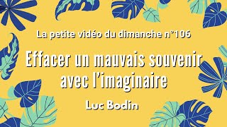 EFFACER UN MAUVAIS SOUVENIR AVEC LIMAGINAIRE  La petite vidéo du dimanche n°106 [upl. by Yesrej464]