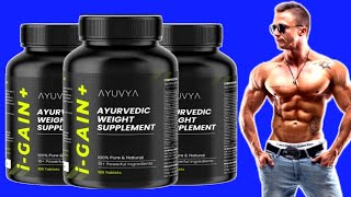 How to use Ayuvya iGain  Ayurvedic Weight Gainer  Improves Muscle Mass💪 Appetite amp Digestion [upl. by Eidnim]