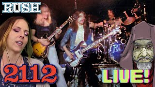 2112 Live Rush Reaction  Capitol Theatre 1976  All the Worlds a Stage  First time hearing [upl. by Akaya]