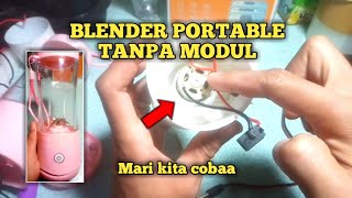 BLENDER PORTABLE TANPA MODUL [upl. by Ardnasyl]