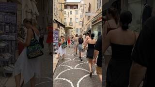 Antibes France Walking Through Antibes Historic Old Town  French Riviera Journey [upl. by Ahsyek]