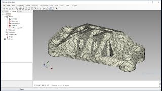 PrePoMax amp CalculiX  Basic Meshing [upl. by Einej]