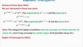 Laplace Transform2 Region of Convergence amp Unit Step Function [upl. by Lil548]