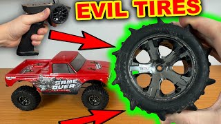 Extreme tires on RC Swamp truck [upl. by Eiaj]