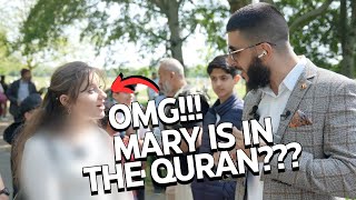 CATHOLIC WOMAN BEGINS TO UNDERSTAND ISLAM SPEAKERS CORNER WITH ALI DAWAH [upl. by Hayashi]