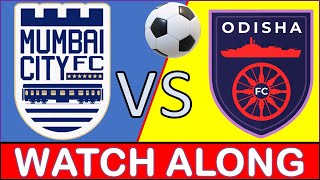 Odisha FC vs Mumbai City FC  ISL live isllive odishafc mumbaicityfc [upl. by Ennoryt]