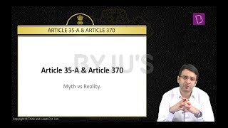 Explained Articles 35 A amp 370 [upl. by Joon]