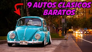 9 AUTOS CLASICOS BARATOS PARA COMPRAR EN 2021 I RACEMAN [upl. by Dylane427]