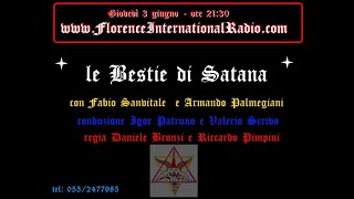 BESTIE DI SATANA su LA NOTTE DEL MISTERO di FLORENCE INTERNATIONAL RADIO [upl. by Alvira]