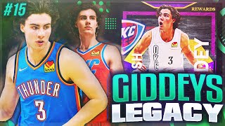 GIDDEYS LEGACY 15  INTRODUCING THE PLAYOFFS NBA 2K22 MYTEAM [upl. by Bertsche]