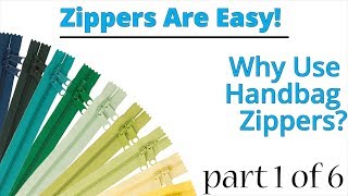 Why Use Handbag Zippers [upl. by Addis]