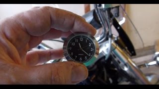 How To Modify amp Install a Handlebar Clock [upl. by Giulio]