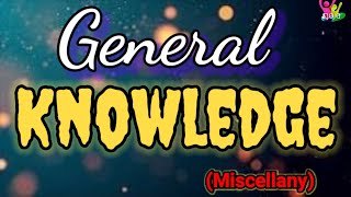 General Knowledge Gk  miscellany  prayash study [upl. by Gypsie663]