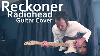 Reckoner Radiohead  Guitar arrangementTabs [upl. by Clotilde149]