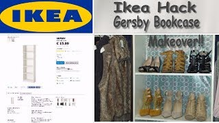 Ikea Hack  Gersby Bookcase Makeover  DIY [upl. by Lynden]