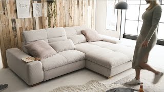 Ecksofa SO 1200 von set one by Musterring mit Kopfteil und Sitztiefenverstellung [upl. by Nniroc]