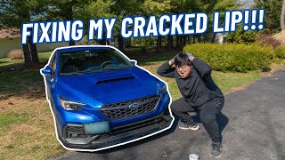 2023 VB WRX Front Lip Repair and Fix  Backroad Driving [upl. by Charles824]