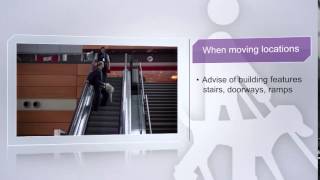 Accessibility for all module 4 Assisting a passenger who is blind or partially sighted [upl. by Chretien]