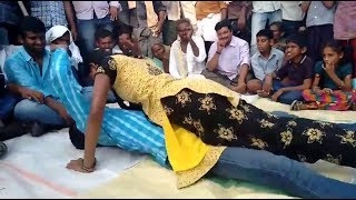 Telugu Drama Video Latest  2018  Hot Recording Dance  Village Sangikanatakam [upl. by Jemima34]