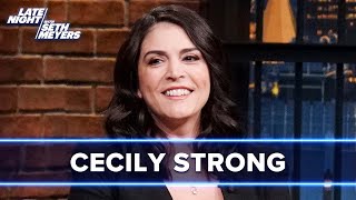 Cecily Strong on Her Ruined Engagement Surprise and Broadways Brooklyn Laundry [upl. by Dewayne]