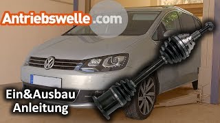 Antriebswelle beim Volkswagen Sharan amp Seat Alhambra wechseln [upl. by Jacobsen]