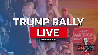 LIVE President Trump Holds Final 2024 Campaign Rally in Grand Rapids MI  11424 [upl. by Asor]