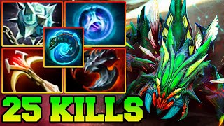 Weaver Dota 2 Carry Mid Ultra Kills With 25 Kills Pro Gameplay Guide Build 733 Meta [upl. by Persons280]