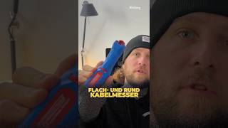 Kabelmesser⚡️ weicon weicontools elektriker electrician werkzeug tools tooladdict [upl. by Yreffej]