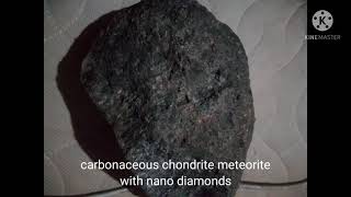 How to identify METEORITE carbonaceous chondrite [upl. by Settera]