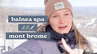 TRIP TO BALNEA SPA AND MONT BROME IN CANADA seed germination update  spring kitchen garden plans [upl. by Ominorej]