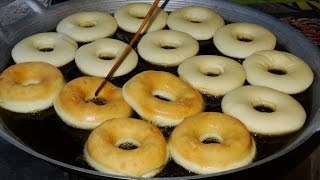 DONUTS STREET FOOD VIDEO DOUGHNUTS [upl. by Danuloff980]