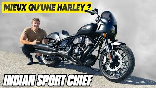 Essai Indian Sport Chief – MIEUX qu’une HARLEYDAVIDSON [upl. by Fuller924]