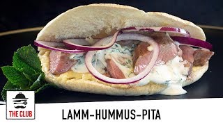 Lamm Hummus Pita  theclubch  Rezept 175 [upl. by Hawk]