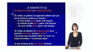 Le Subjonctif II   UPV [upl. by Vachell]