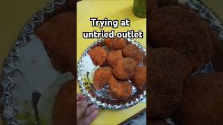 Trying at untried food outlet🥟youtubefoodfoodiesloverminivlogeffortmomosrecipe [upl. by Louella]