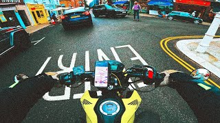 LONG TRIP ACROSS LONDON  HONDA MSX  GROM 125 4K [upl. by Accebor890]