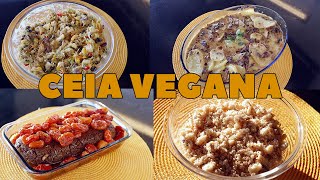 RECEITAS PARA CEIA VEGANA COMPLETA [upl. by Normand964]