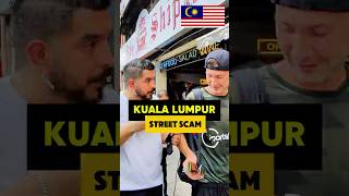 Kuala Lumpur street scam [upl. by Conlen26]