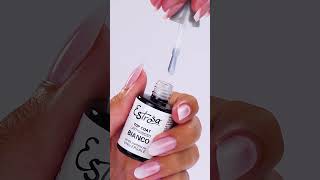 Top Coat Lattiginosi  Shorts Estrosa topcoat frenchmanicure nails nailart babyboomer [upl. by Ahsinirt358]